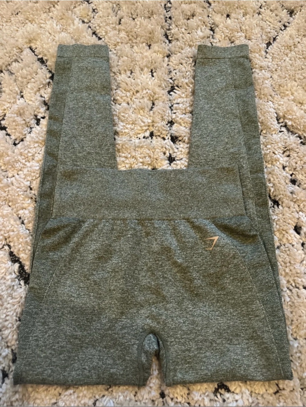 Gymshark Olive Green Seamless High-Waist Leggings